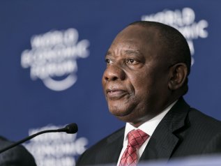 Johannesburg avverte Putin