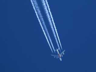 Le scie degli aerei sono un problema