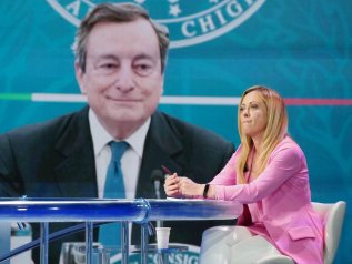 Meloni ‘costretta’ a puntare su Draghi?