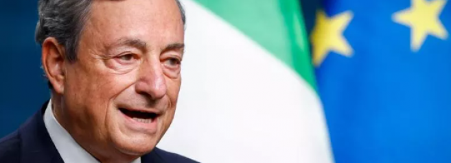Draghi: “Rimarremo soli a garantire la sicurezza in Ucraina ed Europa”