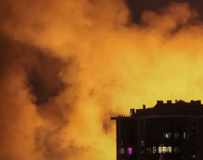 Kiev sotto assedio: attacco notturno record della Russia