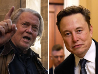 Bannon: “Musk è uno scemo”. La replica: “Ciccione, ubriacone”