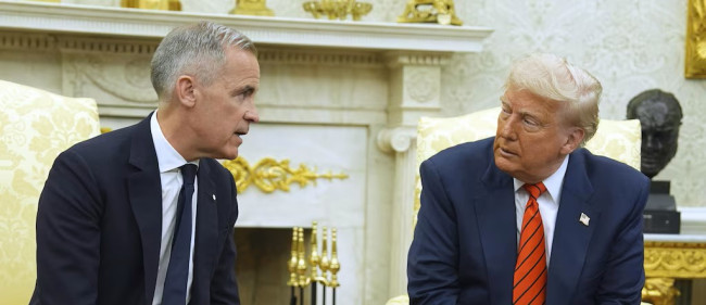 L’annuncio di Trump: “Per il Canada dazi al 35%”