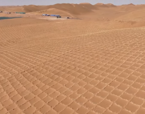 Ecco come la Cina usa la sabbia per fermare l’avanzata del deserto!