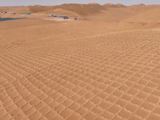 Ecco come la Cina usa la sabbia per fermare l’avanzata del deserto!