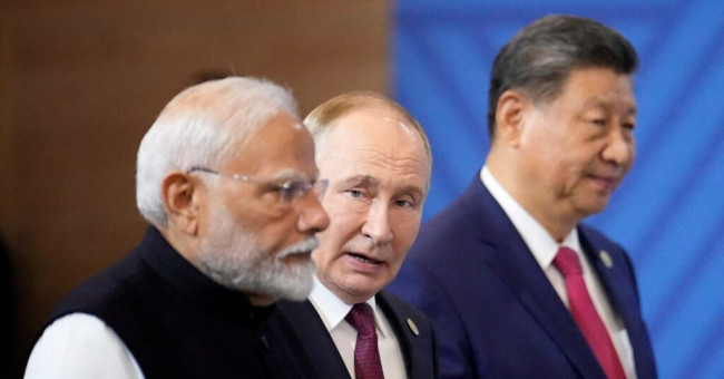 Modi, Xi e Putin mandano un messaggio al presidente Usa