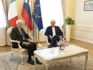 Mattarella in Slovenia evoca la guerra mondiale: “Siamo su un crinale come
