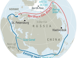 Rotta Artica: la Cina sfida Suez e accorcia il viaggio verso l’Europa
