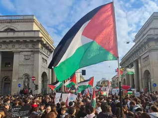Una marea pro-Palestina invade Roma