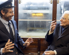 Il presidente e il campione