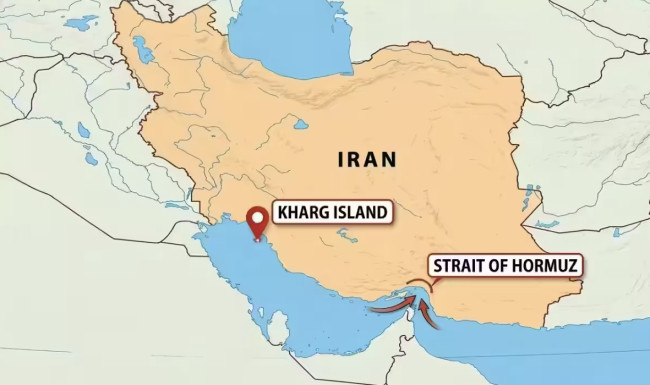 Isola di Kharg, il cuore petrolifero