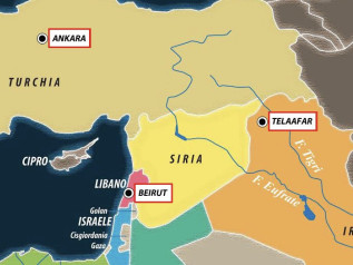 Israele taglia il Libano in due