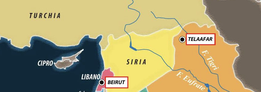 Israele taglia il Libano in due
