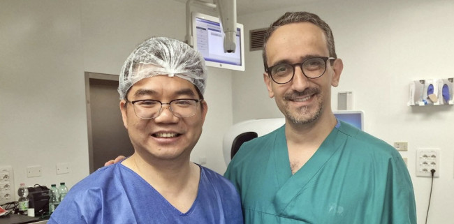 Telechirurgia da record: medico a Roma, paziente a Pechino