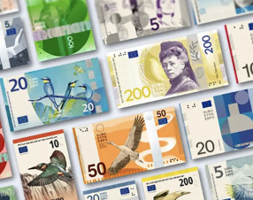 BCE, svelate le nuove banconote in euro