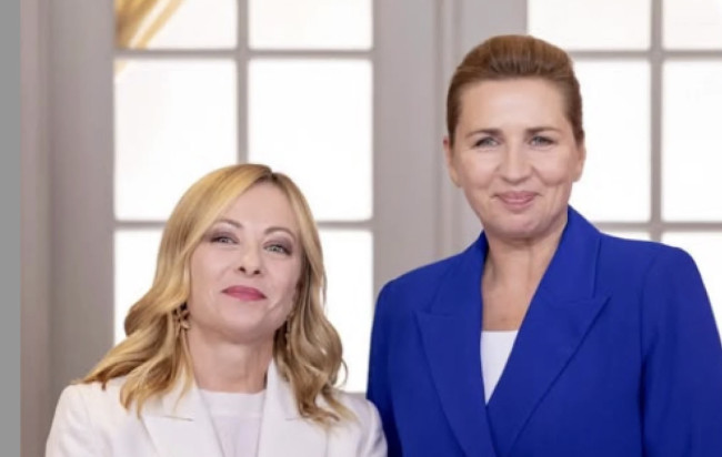 Meloni-Frederiksen: “No all’immigrazione incontrollata”