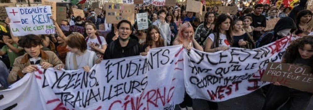 Si allarga la protesta dei liceali
