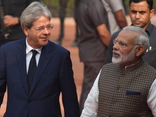 Gentiloni in India punta su energia e infrastrutture