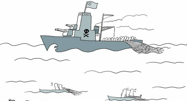 La Cina avvia una guerra ibrida globale sul pesce