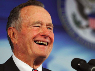 Il 41° presidente, George HW Bush, è morto all’età di 94 anni