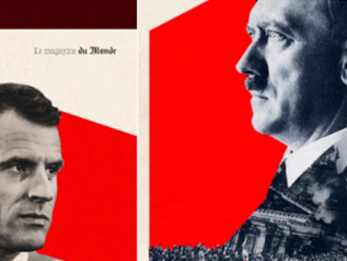 Macron paragonato a Hitler: copertina choc del magazine di "Le Monde"