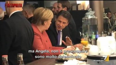 Fuorionda di Conte con Merkel: “Salvini è contro tutti”