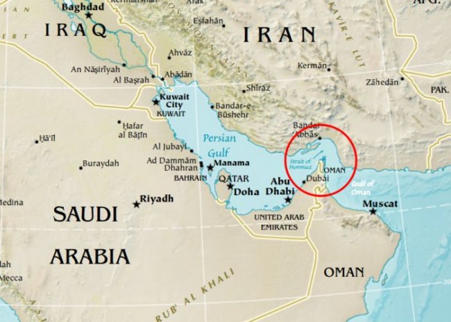Stretto di Hormuz, una lingua di mare dove passa 1/5 del petrolio mondiale