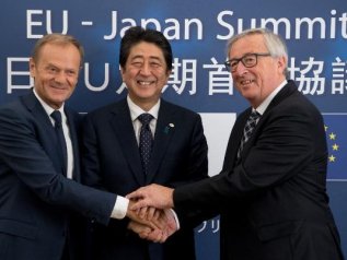 L'UE chiude con il Giappone un importante patto commerciale