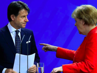 Conte a Merkel: “Non stiamo scrivendo una pagina di un manuale di economia”