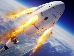 L’America, anzi Elon Musk, torna a correre per lo spazio