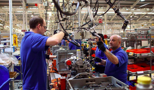 Un altro tonfo (atteso) della produzione industriale: -33,8%