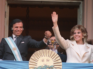 Menem e quel paese che voleva entrare nel primo mondo