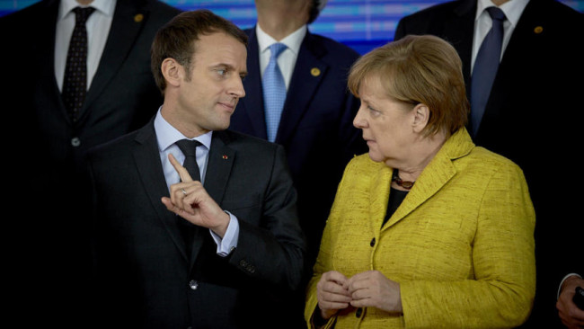 Macron: “L’Ue esporta il 50% della produzione, gli Usa il 5%”