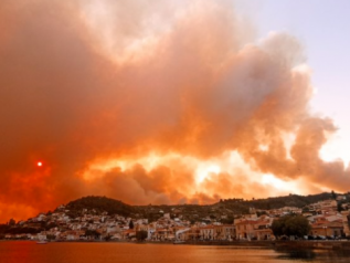 Dopo la Turchia, incendi fuori controllo anche nel paese ellenico