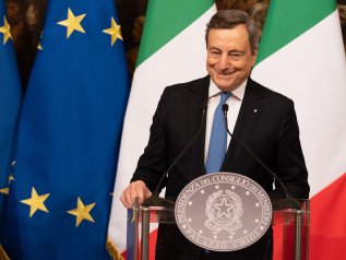 Draghi: “Sono un nonno al servizio delle istituzioni”