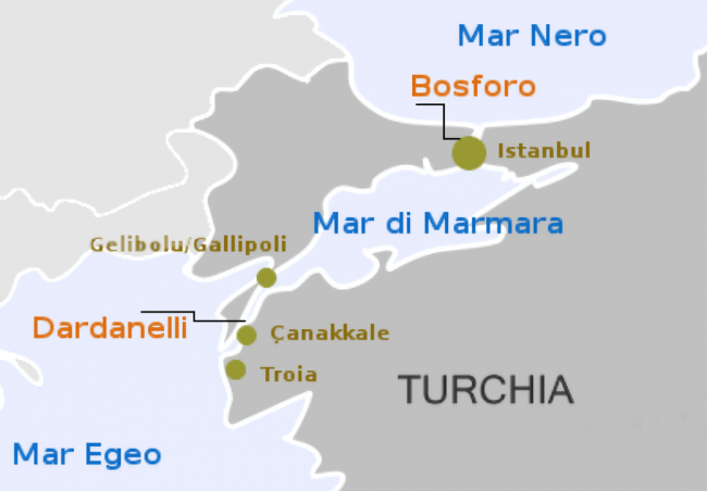 Ankara blocca il Bosforo alle navi da guerra