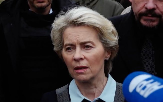 Von der Leyen a Bucha: “Qui l’umanità è andata in frantumi”