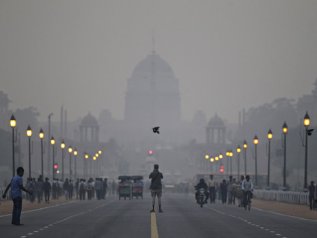 L’aria di New Delhi sempre più irrespirabile