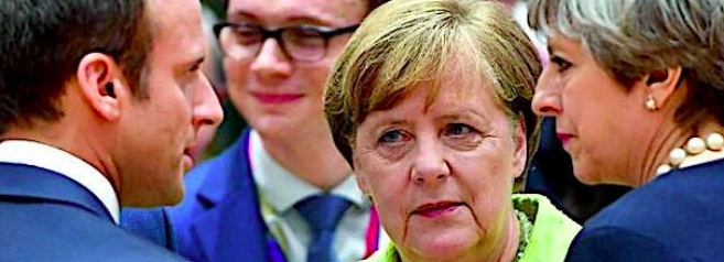 Merkel-Macron-May avvertono Trump: stop dazi Usa o l'Ue si difenderà